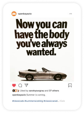 OpenBayAuto Instagram Post