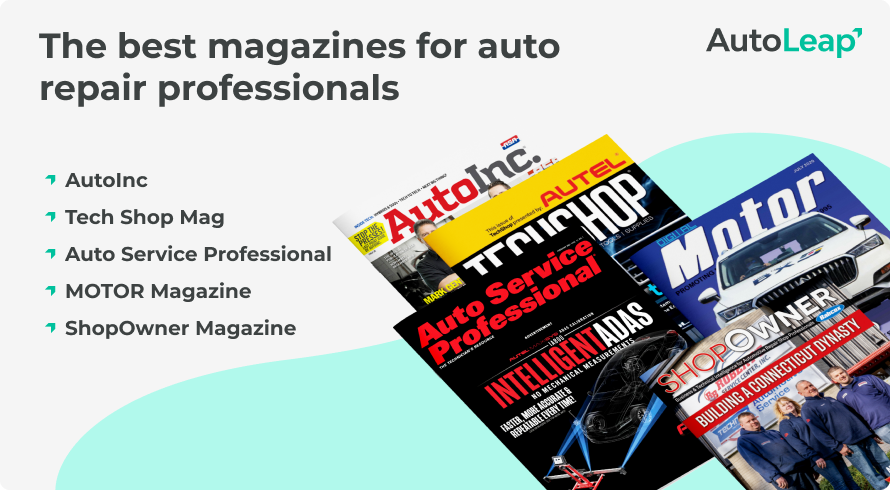 The best magazines for auto repair professionals