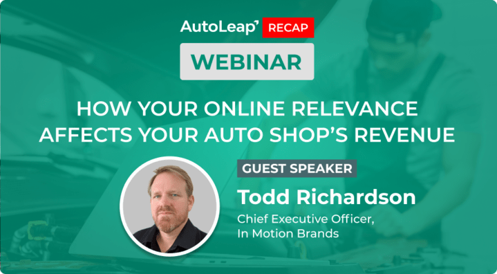 How Your Online Relevance Affects Your Auto Shop’s Revenue