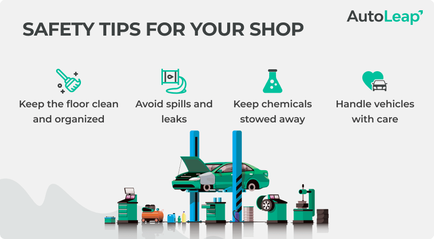 safety tips for your shop