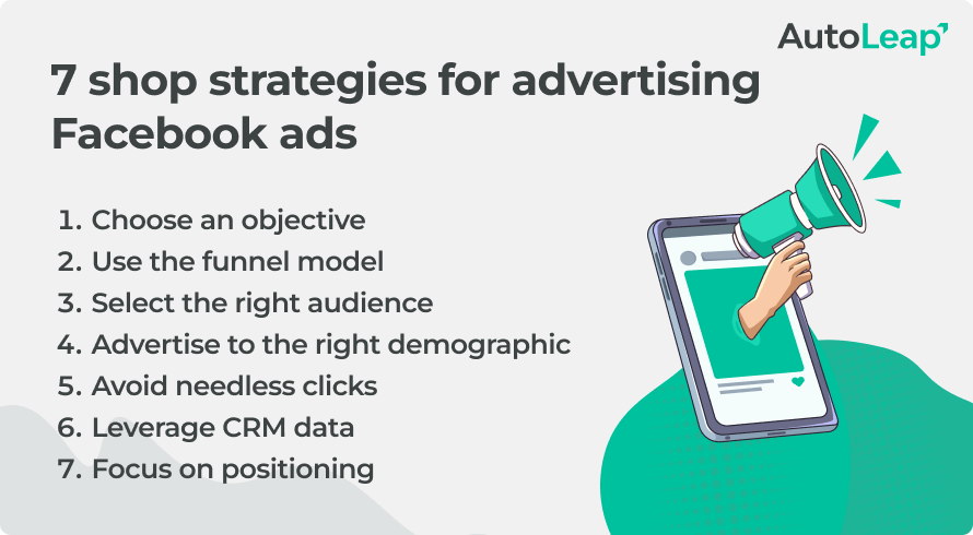 7 shop strategies for advertising Facebook ads