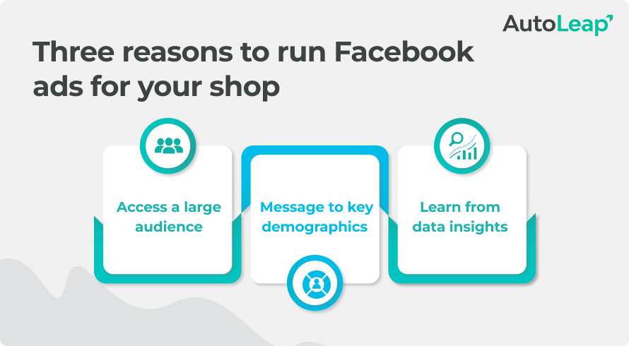Three reasons to run Facebook ads for your shop