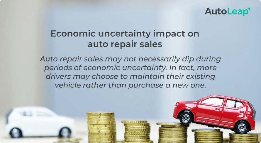 Economic uncertainty impact on auto repair sales