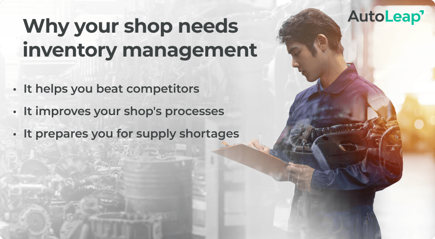 Mechanic working on a tablet