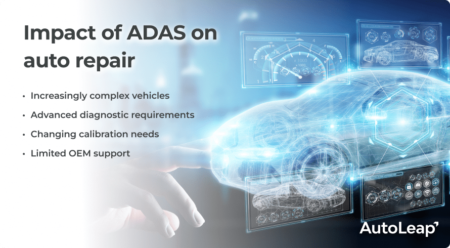 Impact of ADAS on auto repair