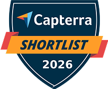 Capterra Shortlist 2026 award